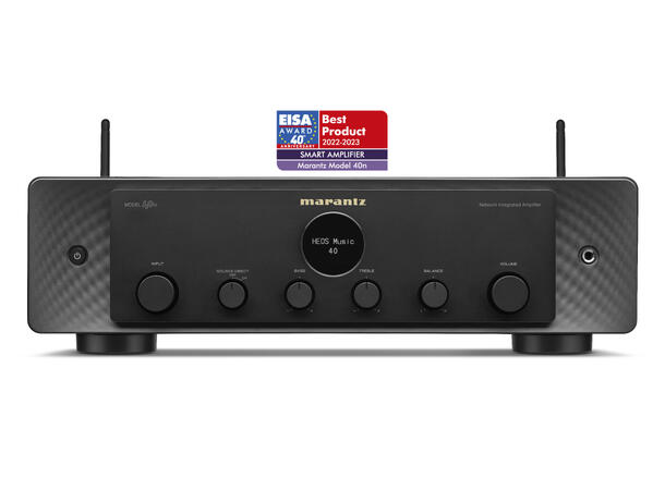 Marantz Model 40n - Sort Integrertforsterker med innebygget HEOS