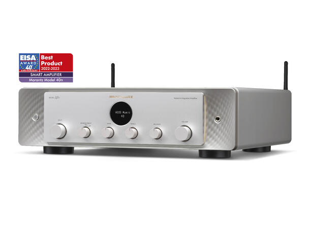 Marantz Model 40n - Sølvgull Integrertforsterker med innebygget HEOS