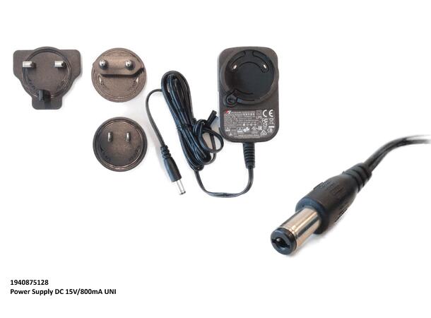 Pro-Ject Power Supply 15VDC 800mA Strømforsyning 15VDC 800mA 