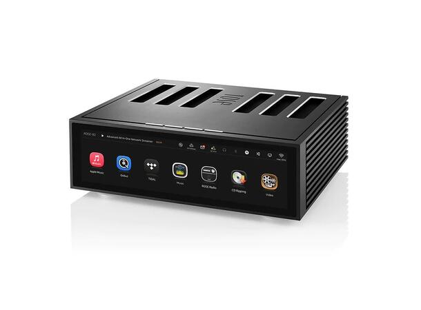 HiFi Rose RS520 - Sort Avansert alt-i-ett strømmeforsterker
