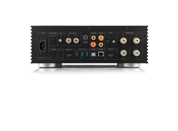 HiFi Rose RS520 - Sort Avansert alt-i-ett strømmeforsterker