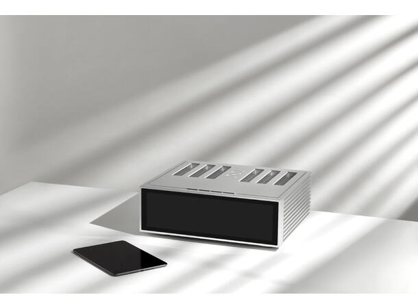 HiFi Rose RS520 - Sølv Avansert alt-i-ett strømmeforsterker