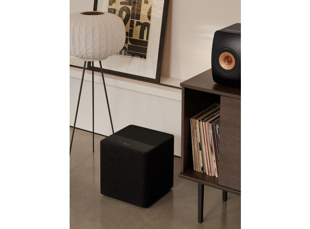 KEF Kube 10 MIE Subwoofer til hjemmekino eller stereo