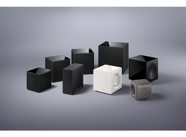 KEF Kube 15 MIE Subwoofer til hjemmekino eller stereo