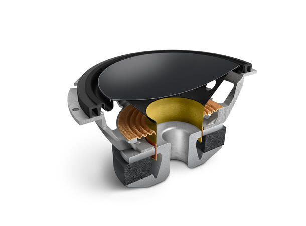 KEF R11 Meta - Sort 3-veis gulvstående flaggskiphøyttaler