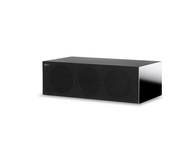 KEF R2C Sort Senterhøyttaler til hjemmekino