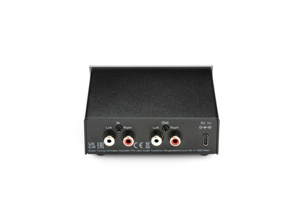 Pro-Ject Head Box E - sort Mini hodetelefonforsterker