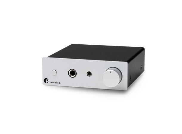 Pro-Ject Head Box E - sølv Mini hodetelefonforsterker