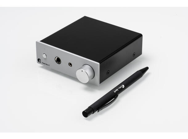 Pro-Ject Head Box E - sølv Mini hodetelefonforsterker