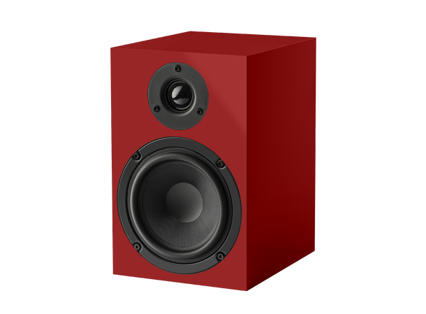 Pro-Ject Speaker Box 5 E - høyglans rød Kompakthøyttaler - par