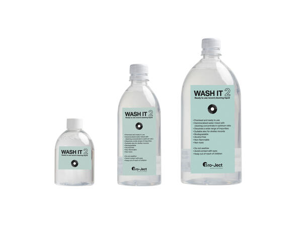 Pro-Ject Wash it 2 - 500ml Rensevæske til vinylplater