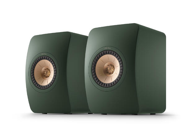 KEF LS50 Meta - Moss Green Stativhøyttaler