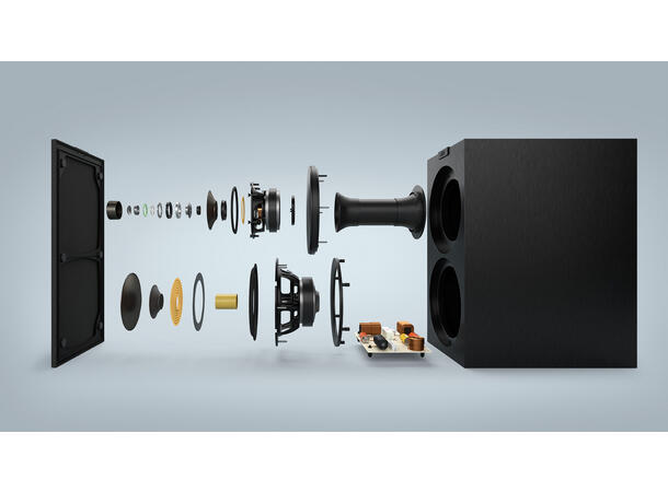 KEF Q Concerto Meta - Valnøtt Nye KEF Q serie