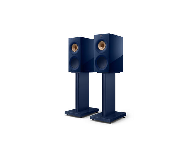 KEF R3 Meta - Blå (spesial utgave) "Best-i-klassen" stativhøyttaler