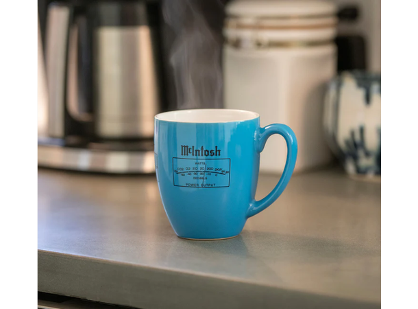 McIntosh Kopp - Liten Kaffekopp med Blå VU-meter