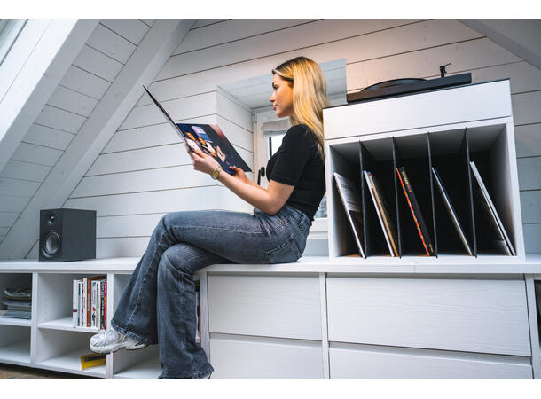 Pro-Ject Colourful Audio System E - blå Alt-i-ett komplett stereoanlegg 