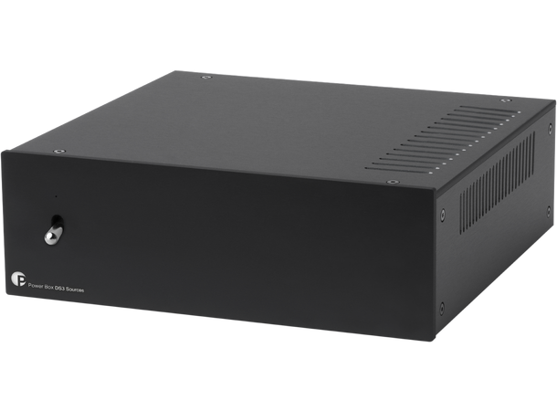 Pro-Ject Power Box DS3 Sources - sort Strømforsyning for fem enheter