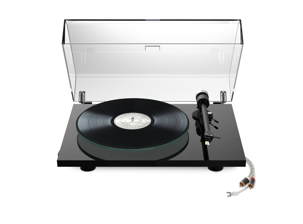 Pro-Ject T2 W - sort piano Platespiller med Wi-Fi