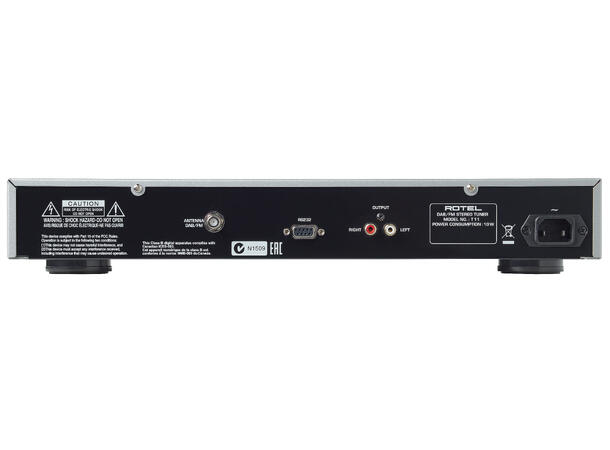 Rotel T11 Sort Radiotuner med DAB+ og  FM