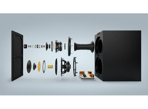 KEF Q Concerto Meta - Valnøtt Nye KEF Q serie 