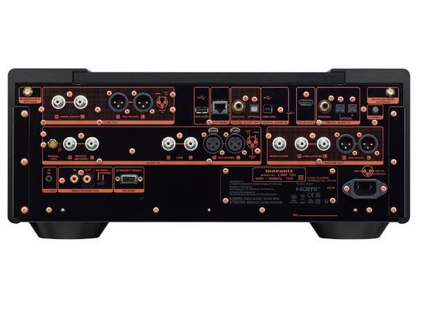 Marantz LINK 10n - sort En ny referanse streamer og preamp 