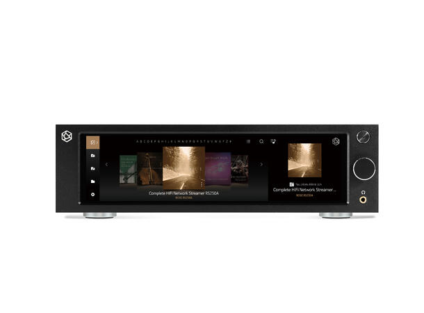 HiFi Rose RS250A - Sort den komplette nettverksstrømmer