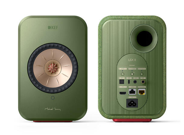 KEF LSX II - Oliven Grønn Michael Young spesialmodell