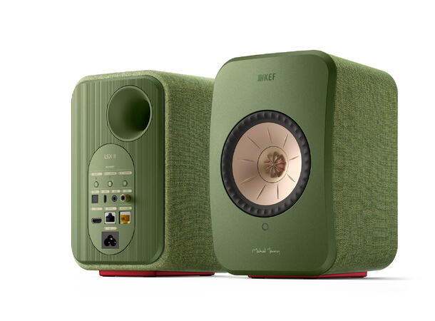 KEF LSX II - Oliven Grønn Michael Young spesialmodell