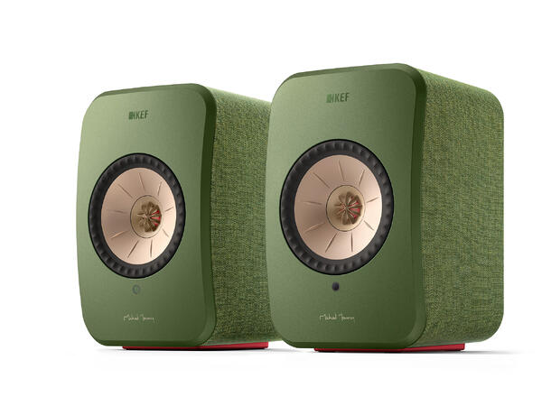 KEF LSX II - Oliven Grønn Michael Young spesialmodell