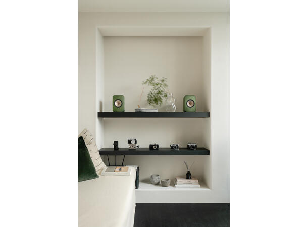 KEF LSX II - Oliven Grønn Michael Young spesialmodell