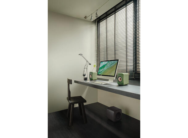 KEF LSX II - Oliven Grønn Michael Young spesialmodell