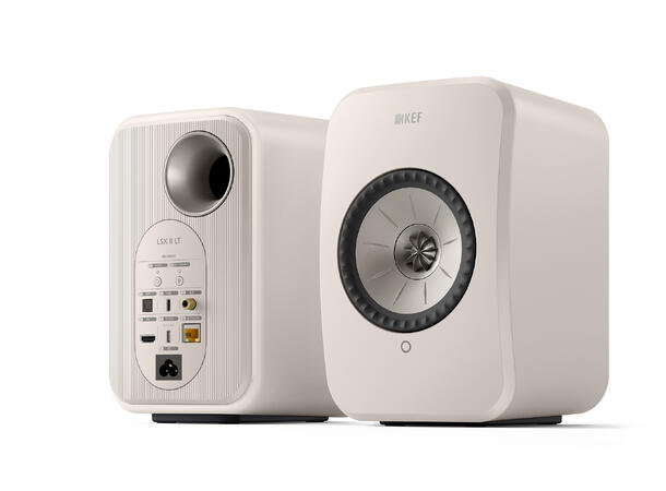 KEF LSX II LT - Hvit Minstemann i den prisvinnende LS-Serien