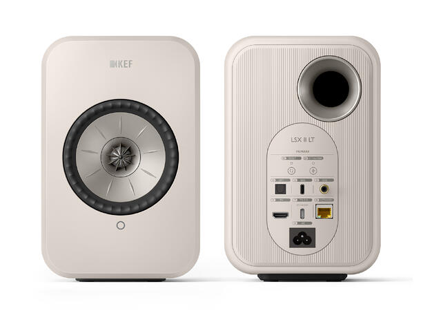 KEF LSX II LT - Hvit Minstemann i den prisvinnende LS-Serien