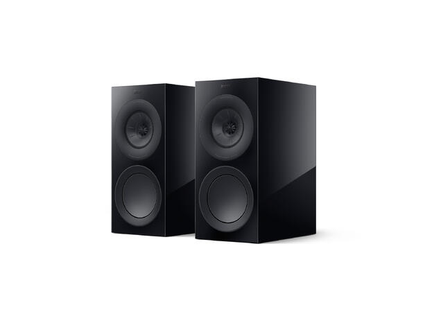 KEF R3 Meta - Sort "Best-i-klassen" stativhøyttaler