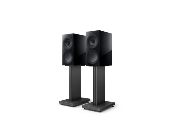 KEF R3 Meta - Sort "Best-i-klassen" stativhøyttaler