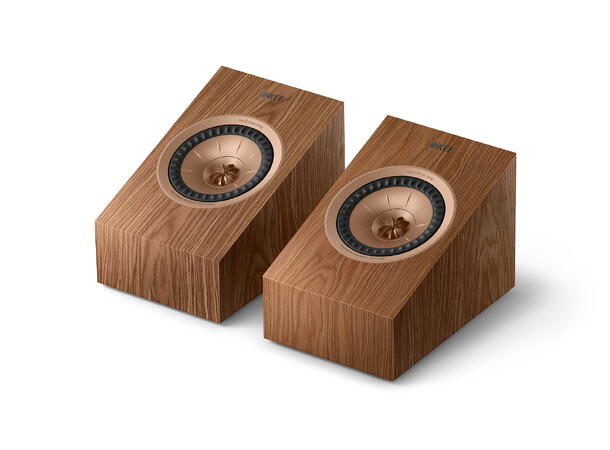 KEF R8 Meta - Valnøtt "Best-i-Klassen" høydehøyttaler 