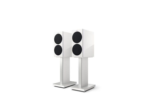 KEF Reference 1 Meta - Hvit /blå Referanse stativhøyttaler