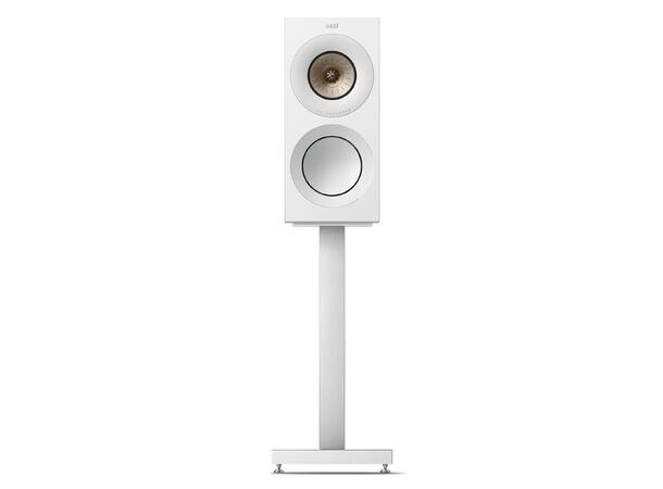 KEF Reference 1 Meta - Hvit/champagne Referanse stativhøyttaler
