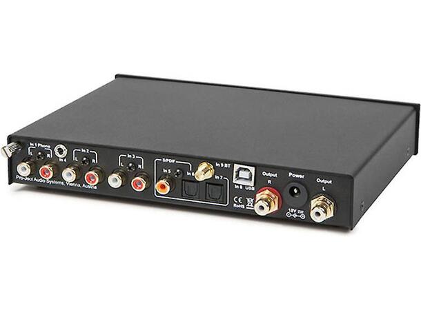 Pro-Ject MAIA Pre - Sølv DEMOVARE Forforsterker med MM riaa og BT