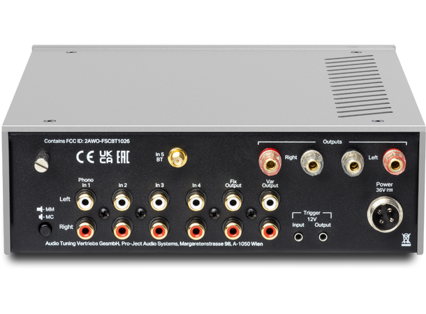 Pro-Ject Stereo Box DS3 - sort Stereoforsterker m/Bluetooth