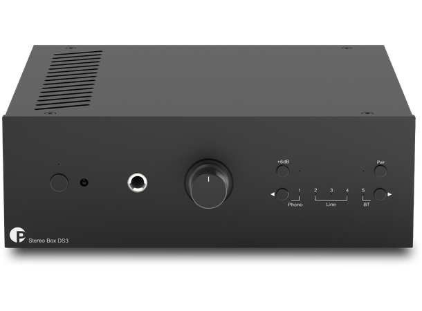Pro-Ject Stereo Box DS3 - sort Stereoforsterker m/Bluetooth