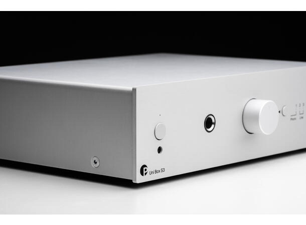 Pro-Ject Uni Box Box S3 - sølv Integrert forsterker med WiiM streaming