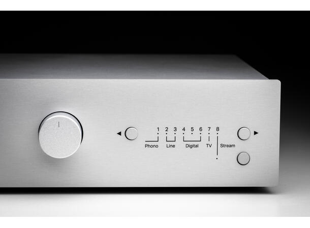 Pro-Ject Uni Box Box S3 - sølv Integrert forsterker med WiiM streaming 