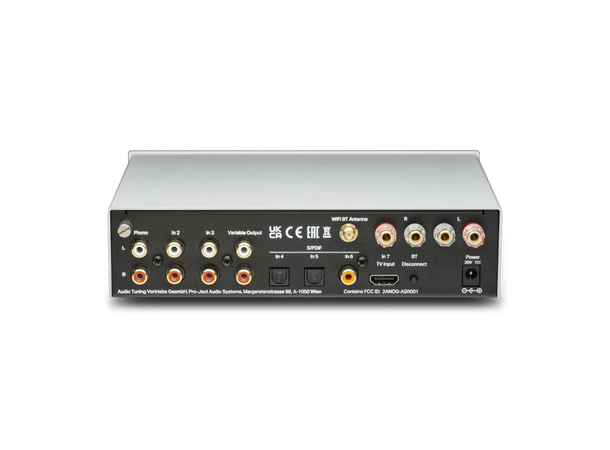 Pro-Ject/WiiM Uni Box Box S3 - sort Integrert forsterker med WiiM streaming 
