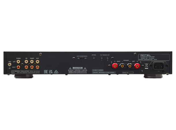 Rotel A10 MKII - sort Integrert forsterker med RIAA