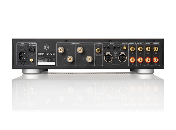 HiFi Rose RA280 - Sølv Integrert klasse AD GaN FET forsterker