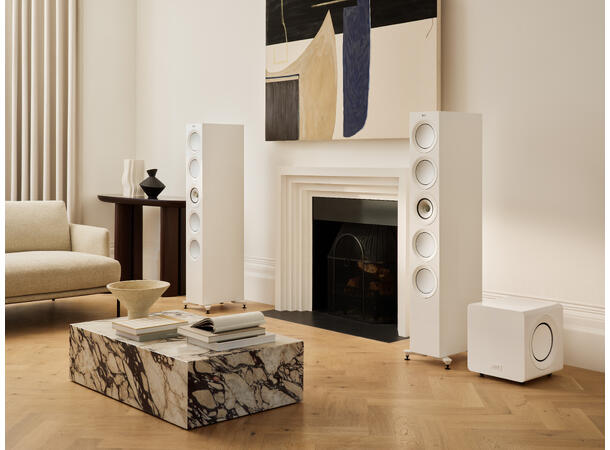 KEF KC92 - hvit B-vare En oppgradert versjon av legenden KF92