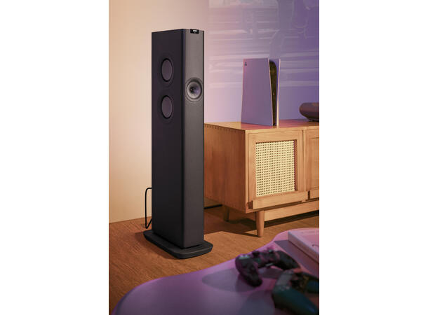 KEF LS60 Wireless - Karbonsort Aktiv gulvstående høyttaler