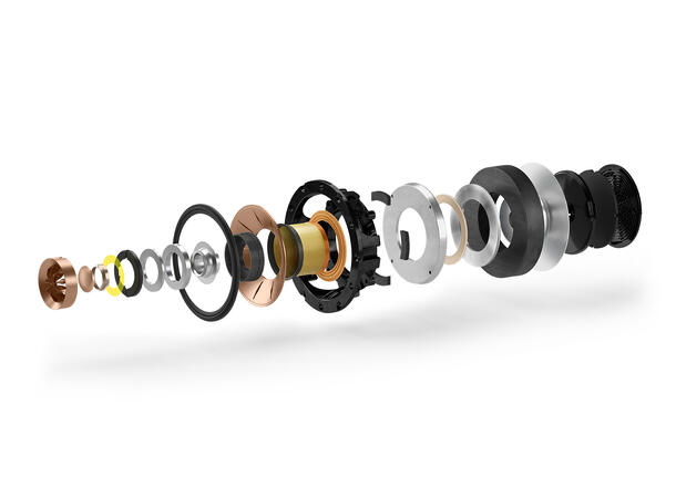 KEF R6 Meta - Hvit "Best-i-Klassen" Senterhøyttaler