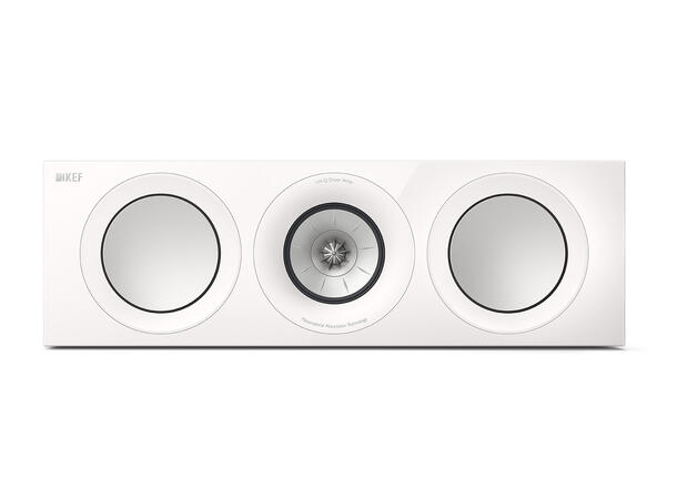 KEF R6 Meta - hvit B-vare "Best-i-Klassen" Senterhøyttaler